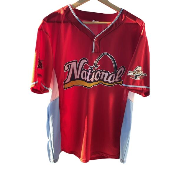 2009 Nationals All-star 2009‎ Baseball Jersey MLB Cool Breeze Size XL Vtg - Picture 1 of 5